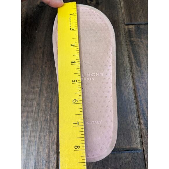 Givenchy Kids Girls Logo Pool Sandals Pink Black 32 EU 13 US USA - Picture 7 of 8